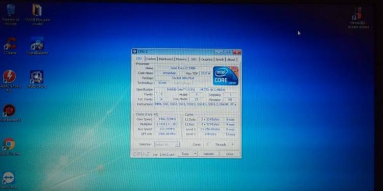 Fotografía 3 de Notebook TOSHIBA i3 2.40 GHz (4 nucleos) en QUILPUE, Valparaíso
