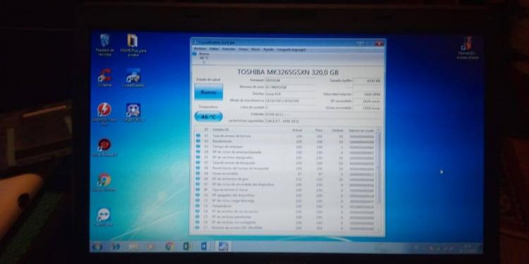 Fotografía 5 de Notebook TOSHIBA i3 2.40 GHz (4 nucleos) en QUILPUE, Valparaíso