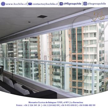 Fotografía 4 de cierre de terrazas,balcones y cortinas de vidrio