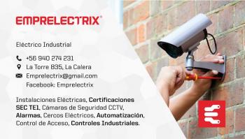 Eléctrico Certificado SEC y Sistemas de seguridad en LA CALERA, Valparaíso