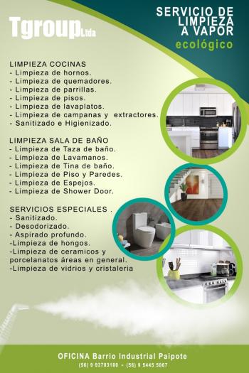 Servicio de Limpieza Ecológica con Vapor