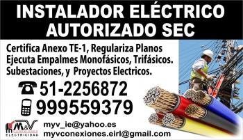 Ingeniero Eléctrico Autorizado SEC en LA SERENA, Coquimbo