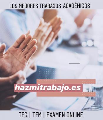 HazMiTrabajo - TFG, TFM, Examen online