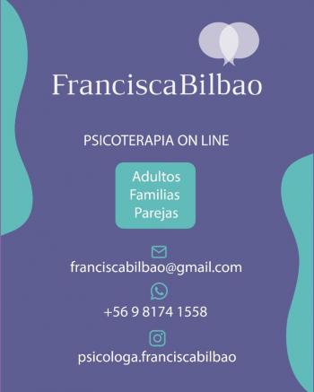 Psicóloga Francisca Bilbao