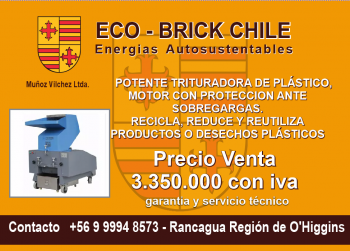 Maquina trituradora de plasticos venta
