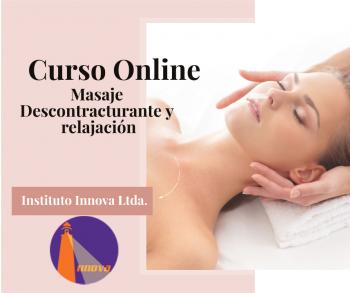 CURSO ONLINE MASAJE DESCONTRACTURANTE Y RELAJACIÓN