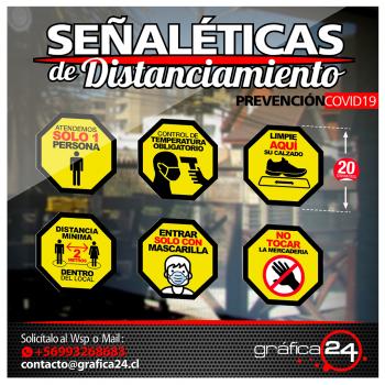 Fotografía 7 de SEÁALETICAS ADHESIVAS USO OBLIGATORIO DE MASCARILLA
