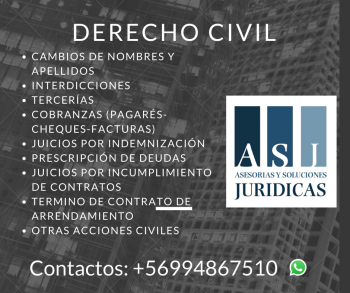 Asesoría Jurídica en VALDIVIA, Los Ríos