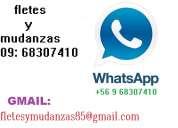 fletes y mudanazas dentro y fuera de stgo *+56968307410