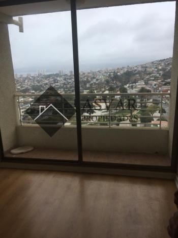 Arriendo año corrido hermoso departamento con vista al mar en VALPARAISO, Valparaíso