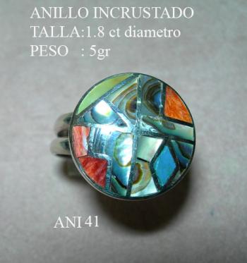 Fotografía 3 de ANILLOS, ARETES, PENDIENTES, DIJES, COLLARES DE PLATA FINA PERUANA