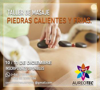 Taller de masajes - piedras calientes y frias en VALPARAISO, Valparaíso