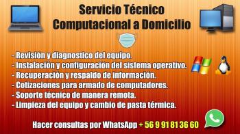 Servicio Técnico a Domicilio - Notebook & PC - Quilpue en QUILPUE, Valparaíso