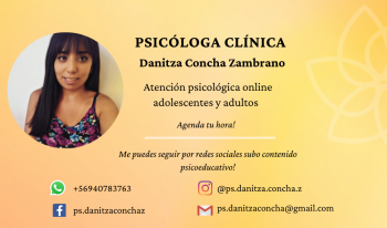 Psicóloga Danitza Concha Zambrano en MAIPU, Metropolitana
