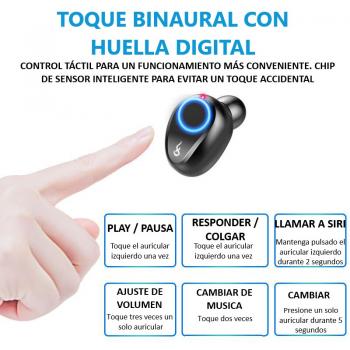 Fotografía 4 de Inalambricos Audifonos Bluetooth 5.0 Tws F9