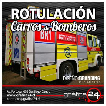 Fotografía 4 de ROTULACION DE CARROS DE BOMBEROS, GRAFICAS AUTOADHESIVAS