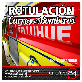 Fotografía 5 de ROTULACION DE CARROS DE BOMBEROS, GRAFICAS AUTOADHESIVAS