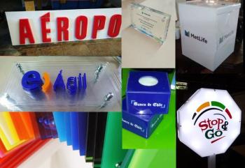 SOLUCIONES EN ACRILICO, CORTE LASER Y GRABADO